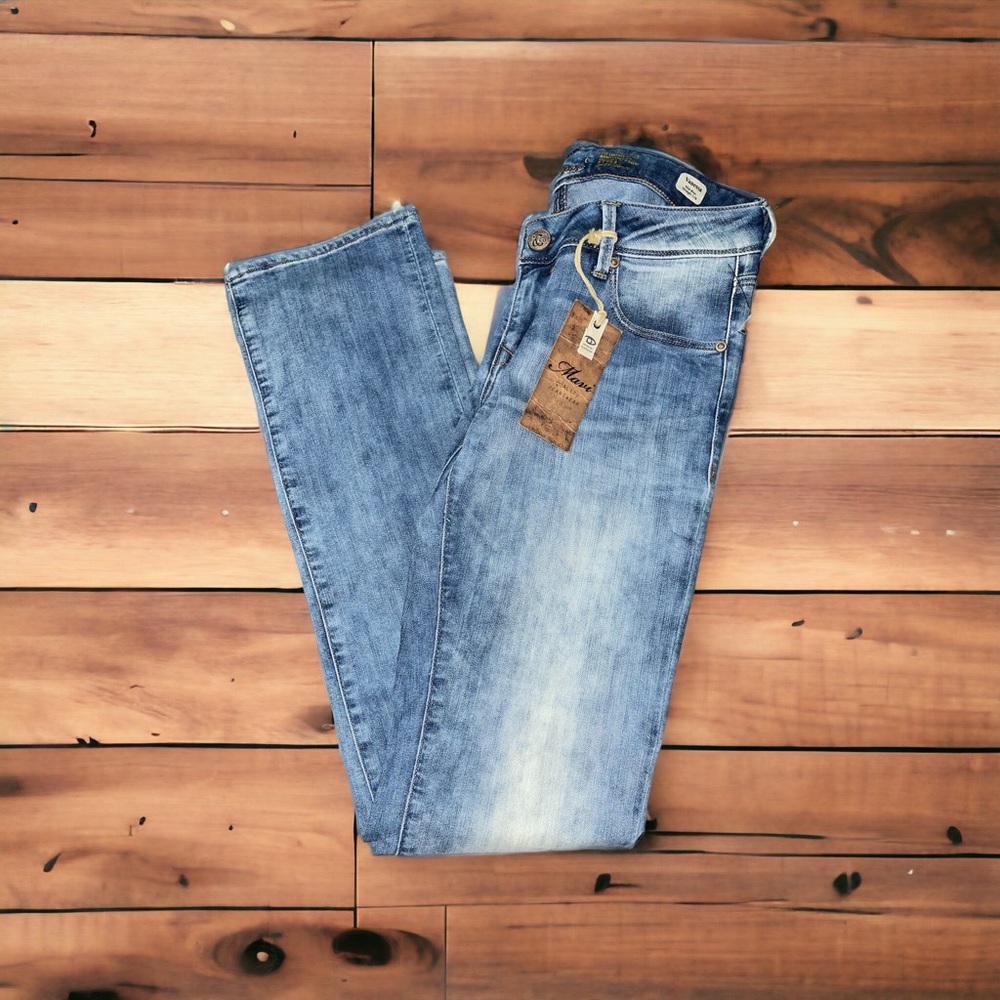 NWT MAVI VANESSA MID-RISE STRAIGHT LEG JEANS